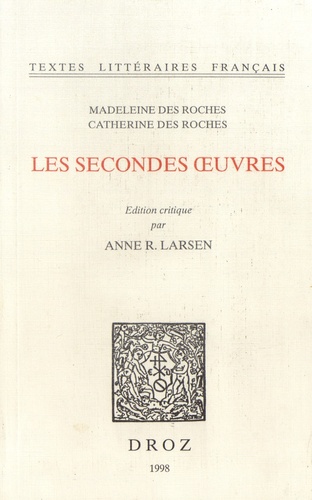 Les secondes oeuvres