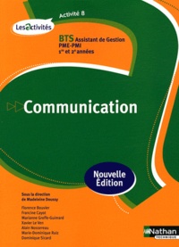 Madeleine Doussy - BTS asistant de gestion PME-PMI, 1e et 2e années, Communication - A8.