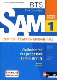 Madeleine Doussy - Optimisation des processus administratifs BTS SAM 1re et 2e années - Domaine d'activité 1.
