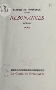 Madeleine Provence et Ronan Pichery-Abroc'Hell - Résonances.