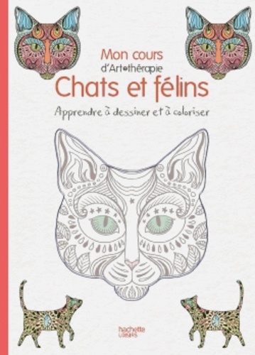  Mademoiselle Eve - Chats et félins - Apprendre à dessiner et à coloriser.