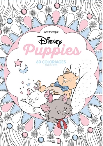  Mademoiselle Eve - Disney Puppies - 60 coloriages anti-stress.