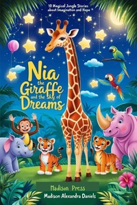 Nia the Giraffe and the Sky of Dreams: 10 Magical Jungle Stories About Imagination and Hope