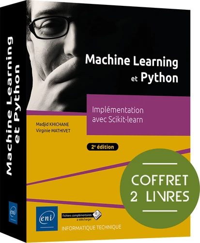 Machine Learning et Python - Coffret de 2 livres : Implémentation avec ...