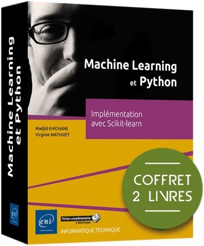 Machine Learning et Python. Coffret en 2 volumes