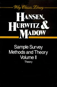 Sample Survey Methods And Theory. Volume 2