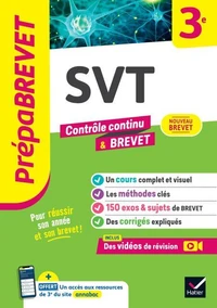 Prépabrevet - SVT 3e - Brevet 2027