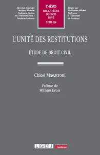 L'unité des restitutions