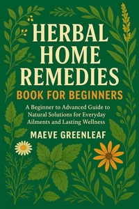 Herbal Home Remedies Book for Beginners