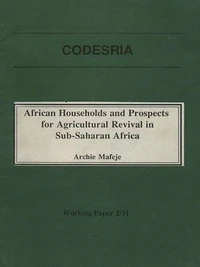 African households and prospects for agricultural revival in Sub-Saharan Africa