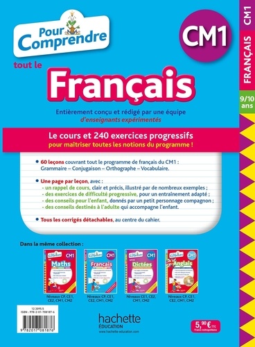 Français CM1 pour comprendre  Edition 2019