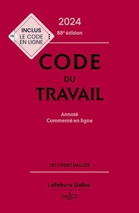 Magali Gadrat et Caroline Dechristé - Code du travail - Annoté, commenté en ligne.