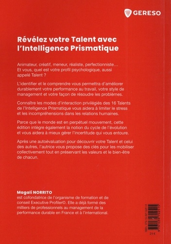 Révélez votre talent avec l'intelligence prismatique 3e édition