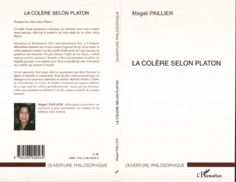 Magali Paillier - La colère selon Platon.