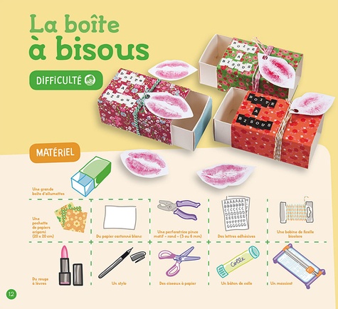 Les Petits Créas font tout en papier. Mes objets déco - Occasion