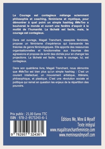 Le courage est contagieux. Essai philosophique sur le leadership post agressions sexuelles et sexistes