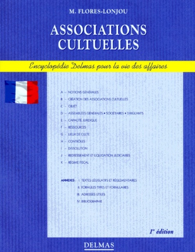 Magalie Flores-Lonjou - Associations Cultuelles. 1ere Edition.