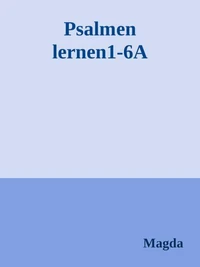 Mit Psalmen lernen 1-6
