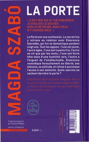 La porte de Magda Szabó - Poche - Livre - Decitre