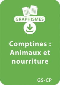 Magdalena Guirao-Jullien - Graphismes  : Graphismes et comptines GS/CP - Animaux et nourriture - Un lot de 9 fiches à télécharger.