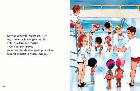 Ma première année d'école Tome 3 Jour de piscine