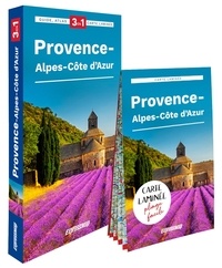 Magdalena Wolak et Piotr Jablonski - Provence-Alpes-Côte d'Azur - Guide + Atlas + Carte laminée 1/300 000.