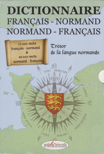  Magène - Dictionnaire français-normand et normand-français - Trésor de la langue normande, 2 volumes.
