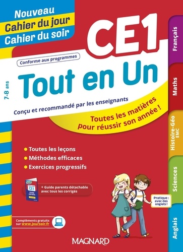 Tout en un CE1  Edition 2020