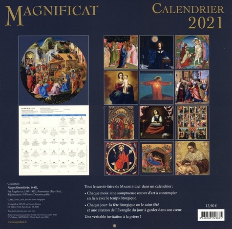 Calendrier Magnificat  Edition 2021