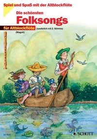 Folksongs flute a bec