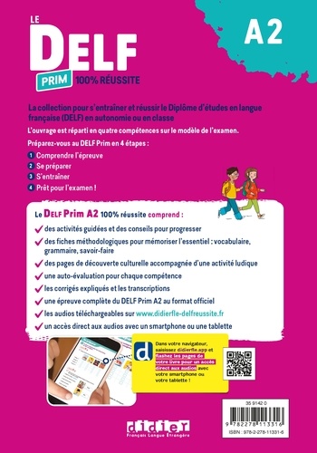 Le DELF Prim A2 100% réussite - Magosha Fréquelin - Livres - Furet du Nord