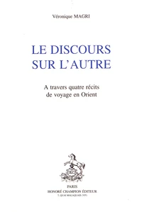 Le discours sur l'autre