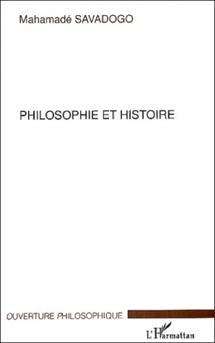 Mahamadé Savadogo - Philosophie et histoire.