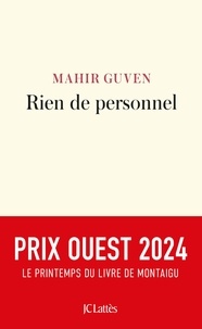 Mahir Guven - Rien de personnel - Vies françaises de la famille Güven.