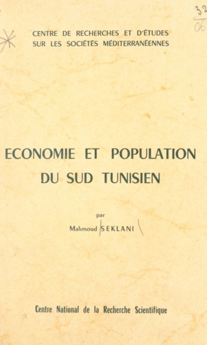 Économie et population du Sud tunisien