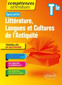 Spécialité Littérature, Langues et Cultures de l'Antiquité Tle