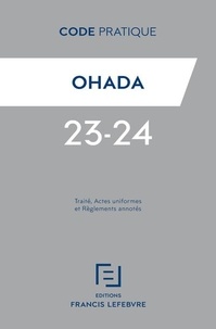 Mahutodji Jimmy Vital Kodo - OHADA - Traité, actes uniformes et règlements annotés.