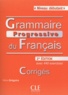 Maïa Grégoire - Grammaire progressive du français - Corrigés Niveau débutant.