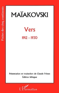 Vers, 1912-1930. Edition Bilingue Francais-Russe