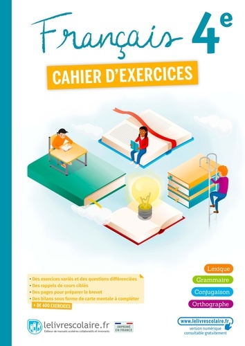 Français 4e. Cahier d'exercices  Edition 2022