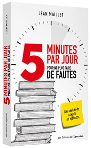 5 minutes par jour pour ne plus faire de fautes !