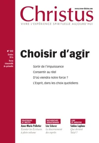 Choisir d'agir