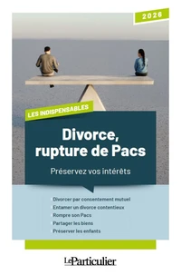 Divorce, rupture de Pacs