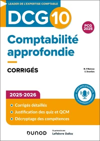 Comptabilité approfondie DCG 10