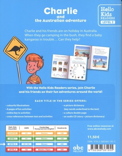 Charlie and the Australian adventure  avec 1 CD audio