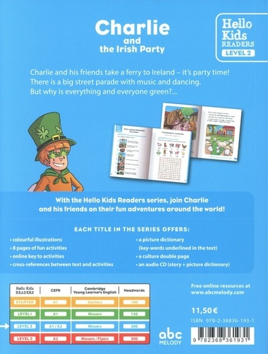 Charlie and the Irish Party  avec 1 CD audio