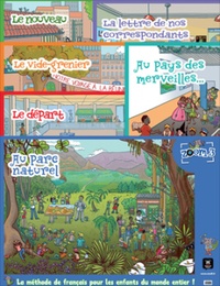  Maison des langues - Zoom 3 - Pack de 6 posters.