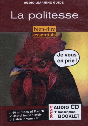 Pam Bourgeois - La politesse. 1 CD audio