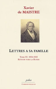 Lettres à sa famille