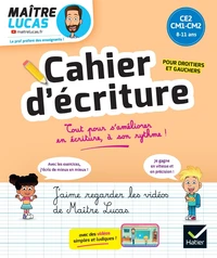 Cahier d'écriture CE2-CM1-CM2